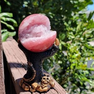 SOLD ❌️ NEW 2.75" (70MM) STRAWBERRY QUARTZ SPHERE